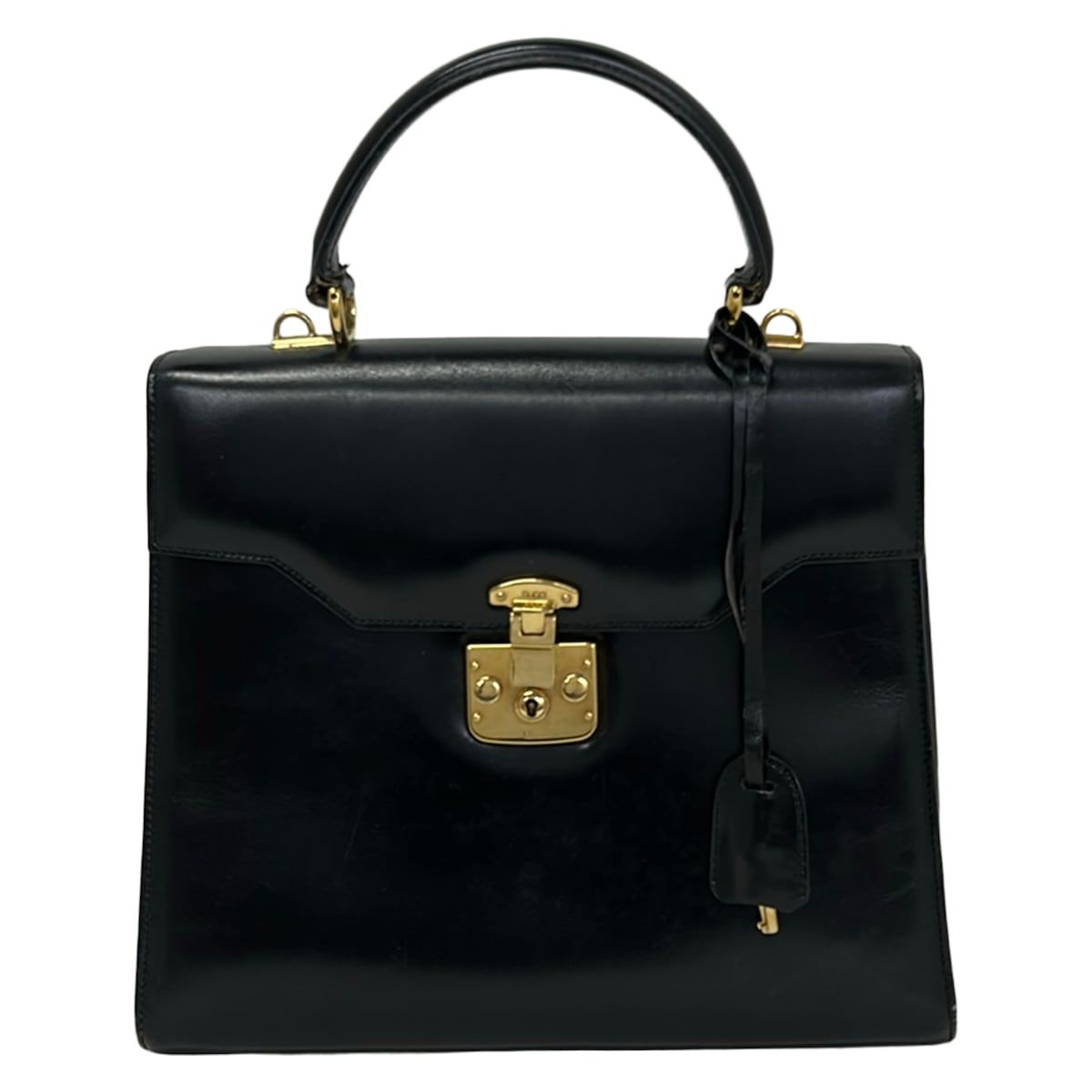 Gucci Handbag Lady Lock Black Leather