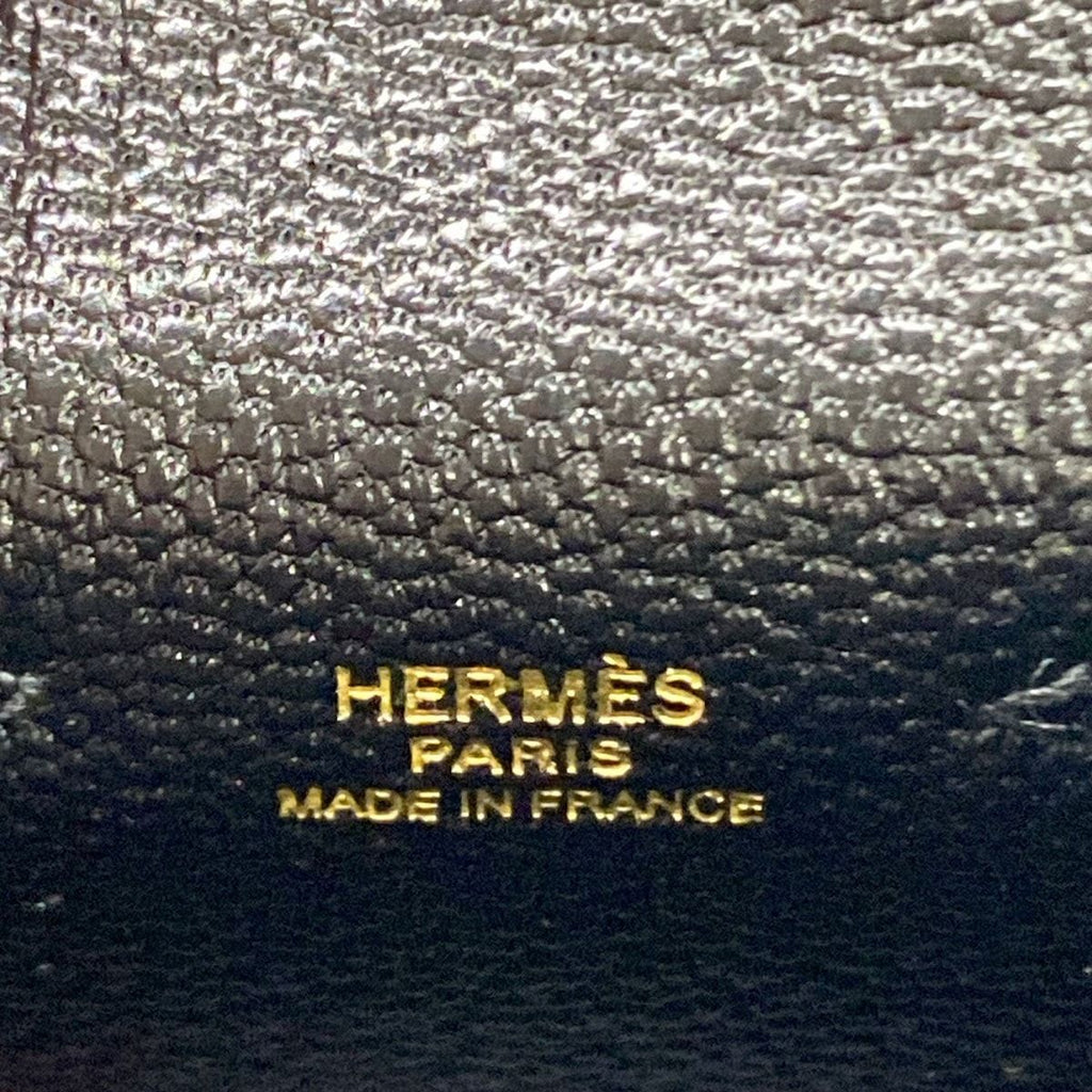 Hermes Key Holder Kelly Twilly Charm Black Gold — view 5