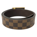 Louis Vuitton Belt 100 Dark Brown Damier — view 2