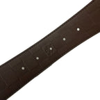 Louis Vuitton Belt 100 Dark Brown Damier — view 6