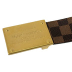 Louis Vuitton Belt 100 Dark Brown Damier — view 3