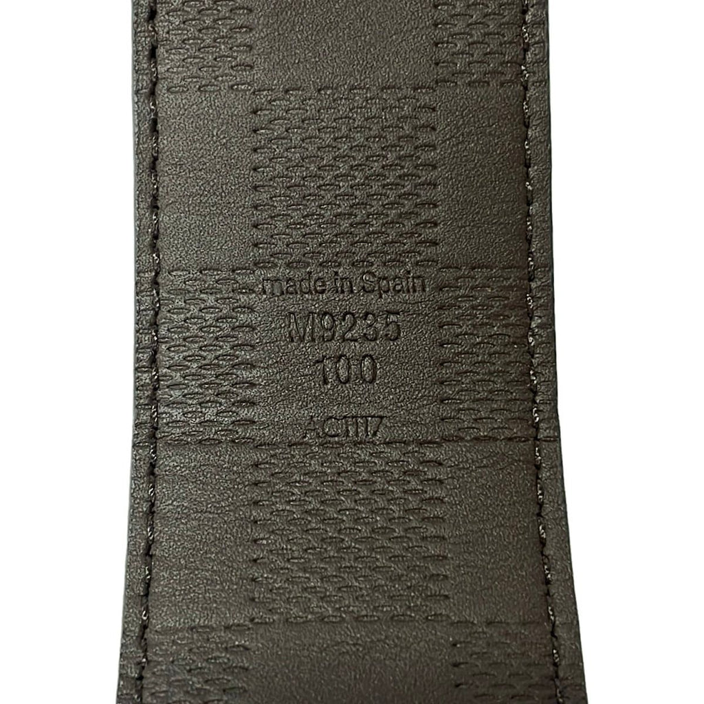 Louis Vuitton Belt 100 Dark Brown Damier — view 4