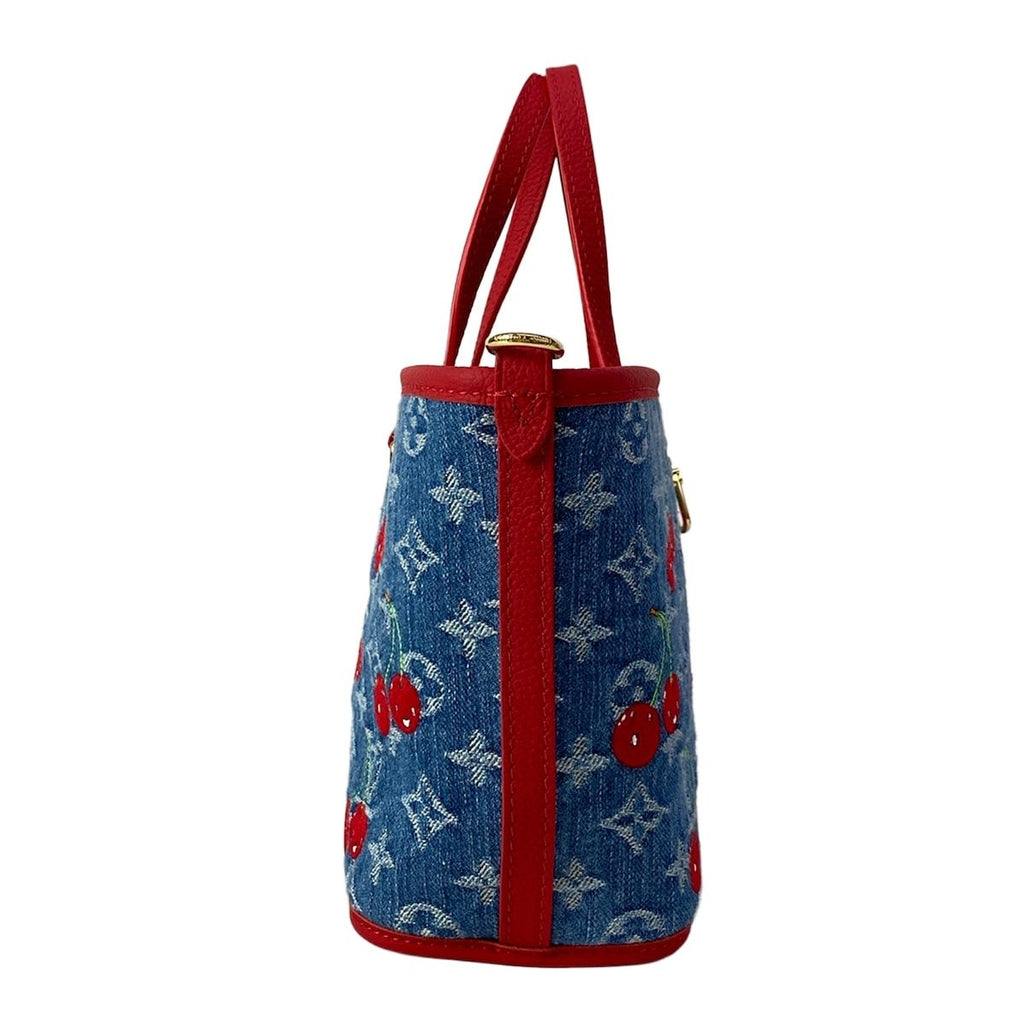 Louis Vuitton Tote Bag Monogram Cherry LV Takashi Murakami Neverfull Inside Out BB — view 2