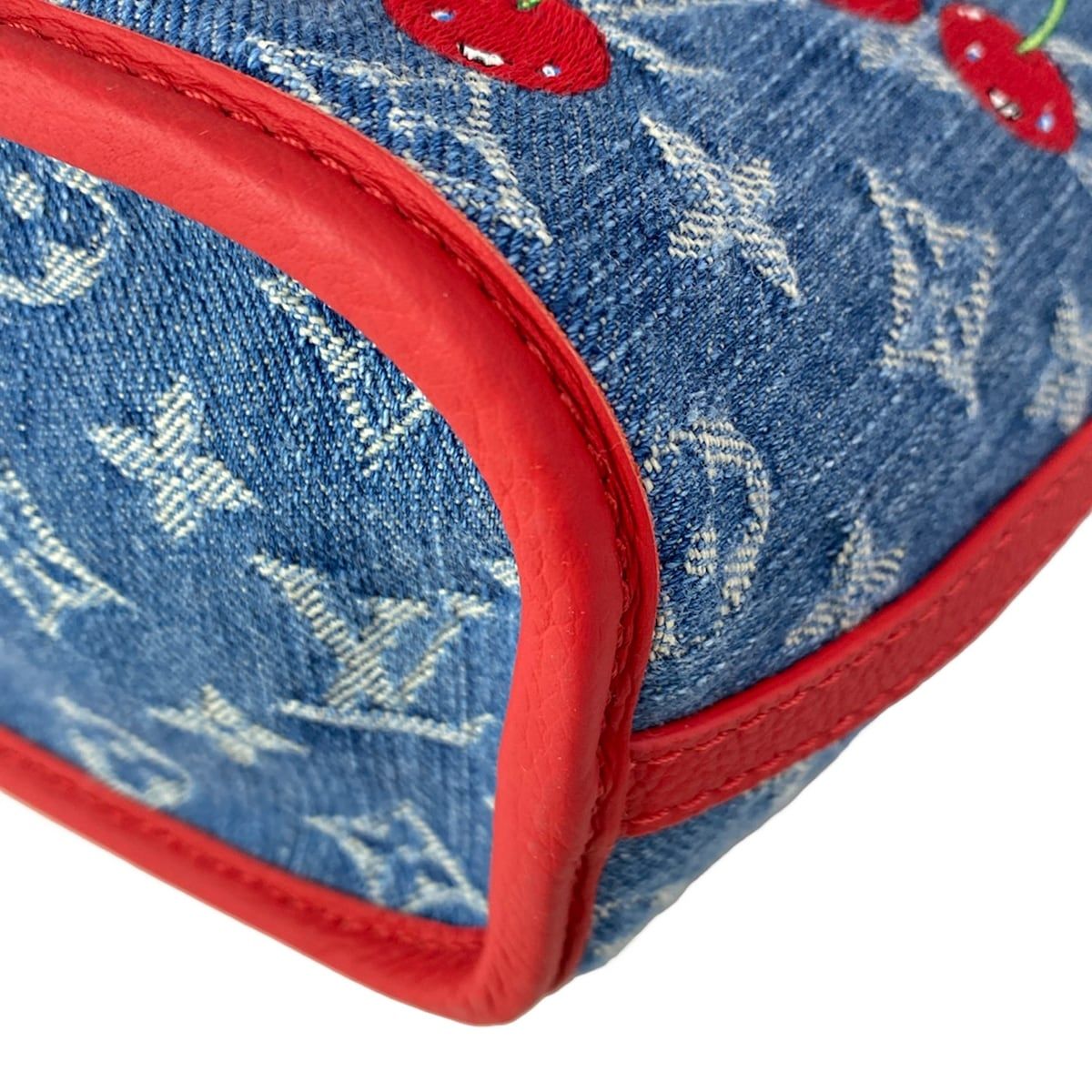 Louis Vuitton Tote Bag Monogram Cherry LV Takashi Murakami Neverfull Inside Out BB — view 7