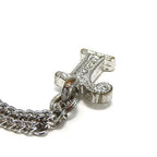 Dior Metal Silver CD Logo — view 4