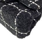 Chanel Shoulder Bag Mini Quilted Black White — view 7