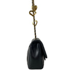Chanel Shoulder Bag Mini Quilted Black Lambskin — view 2