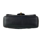 Chanel Shoulder Bag Mini Quilted Black Lambskin — view 5
