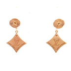 Louis Vuitton Earrings Star Blossom 18k Pink Gold White Diamond — view 3