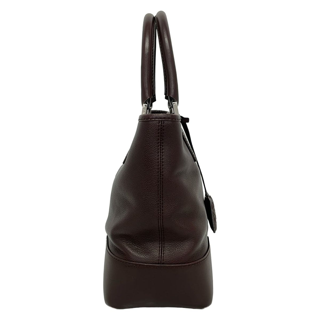 Loewe Handbag Fusta Brown Leather — view 2