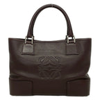 Loewe Handbag Fusta Brown Leather — view 3