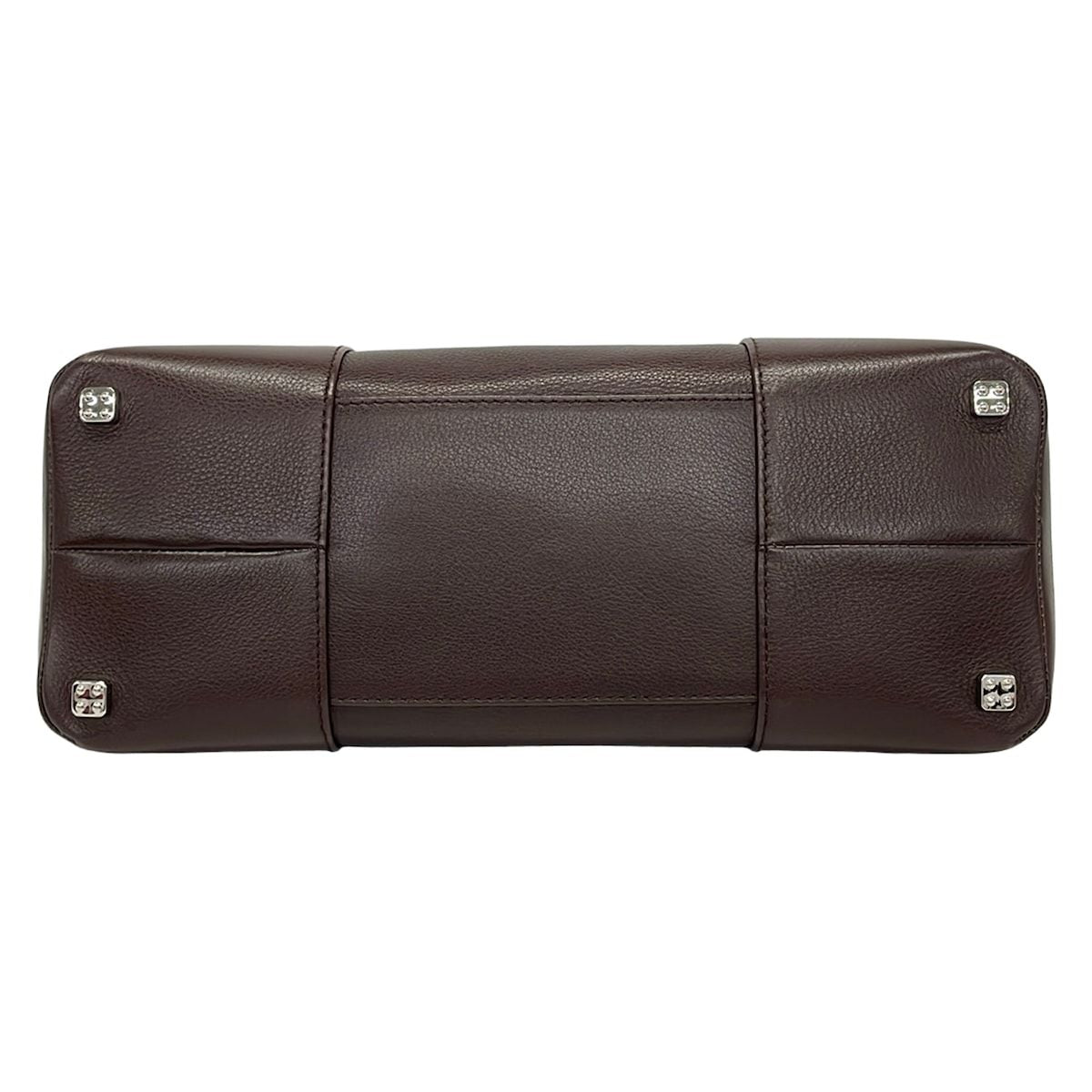 Loewe Handbag Fusta Brown Leather — view 5