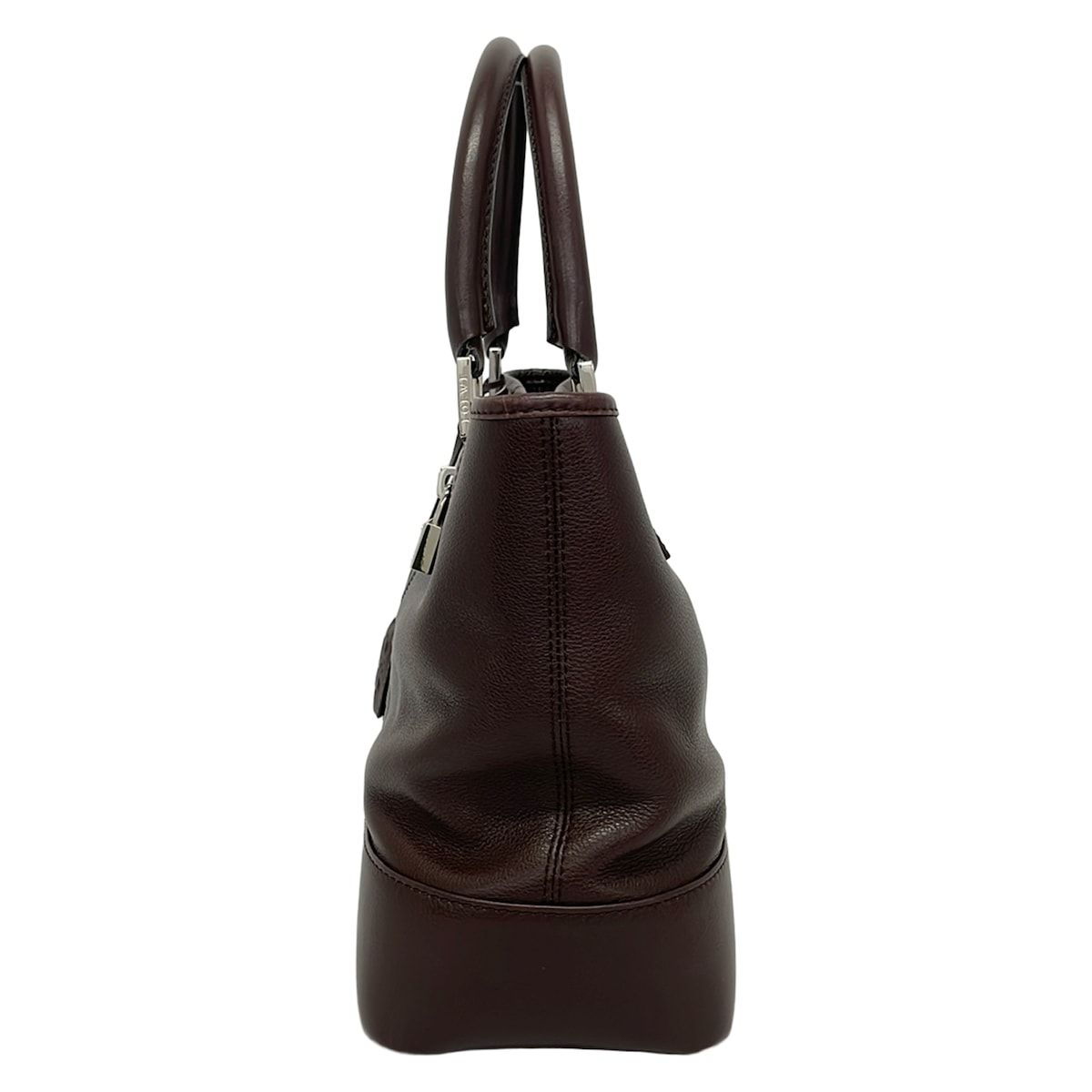 Loewe Handbag Fusta Brown Leather — view 4