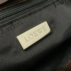 Loewe Handbag Fusta Brown Leather — view 8