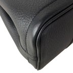 Hermes Tote Bag Garden Party TPM Black Silver — view 6