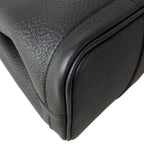 Hermes Tote Bag Garden Party TPM Black Silver — view 8