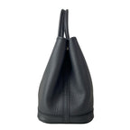 Hermes Tote Bag Garden Party TPM Black Silver — view 4