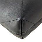 Chanel Handbag Quilted Hobo Black Gold Metal Leather — view 8