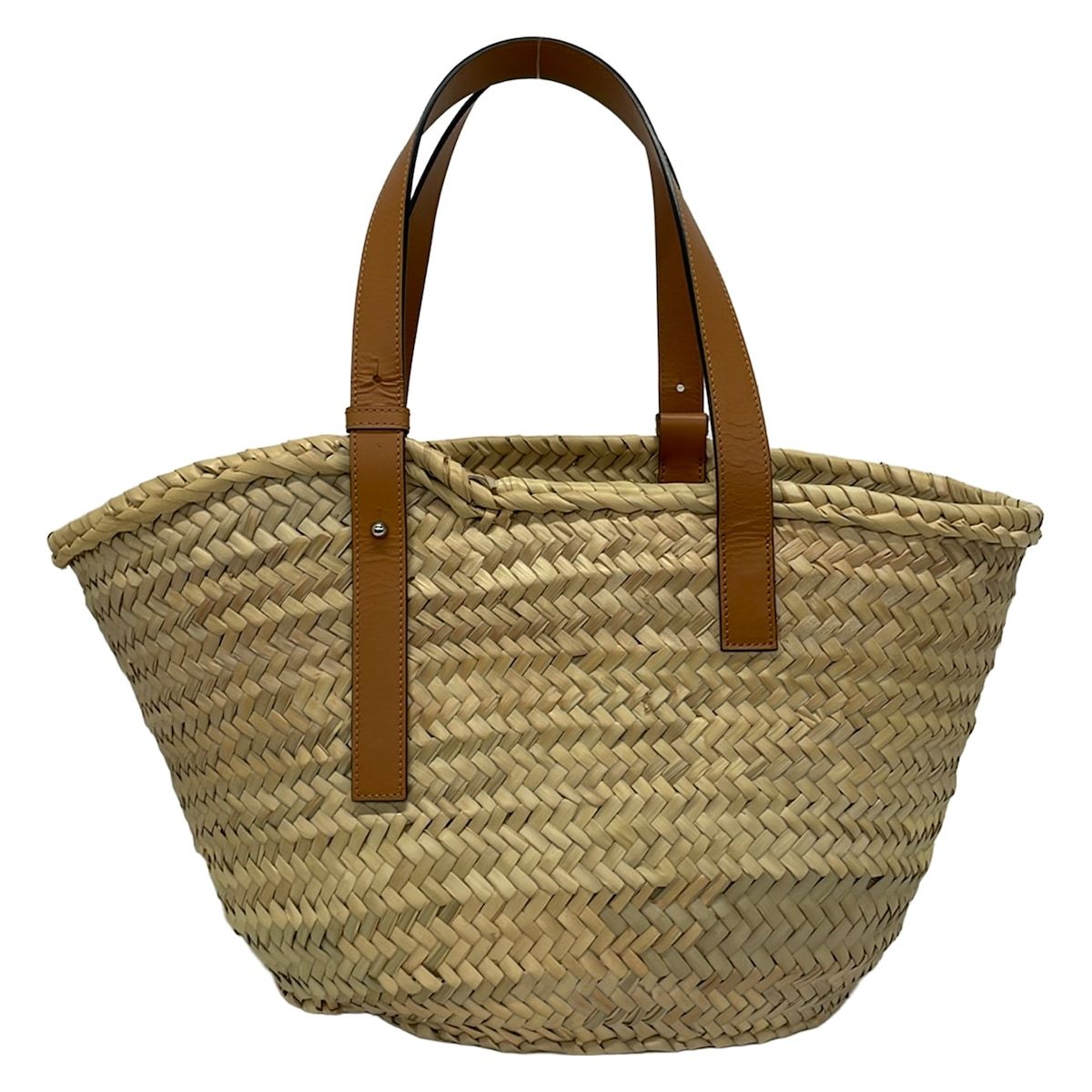 Loewe Tote Bag Basket Pink Beige Yellow Multi KEN PRICE LA Leather — view 3