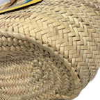 Loewe Tote Bag Basket Pink Beige Yellow Multi KEN PRICE LA Leather — view 6