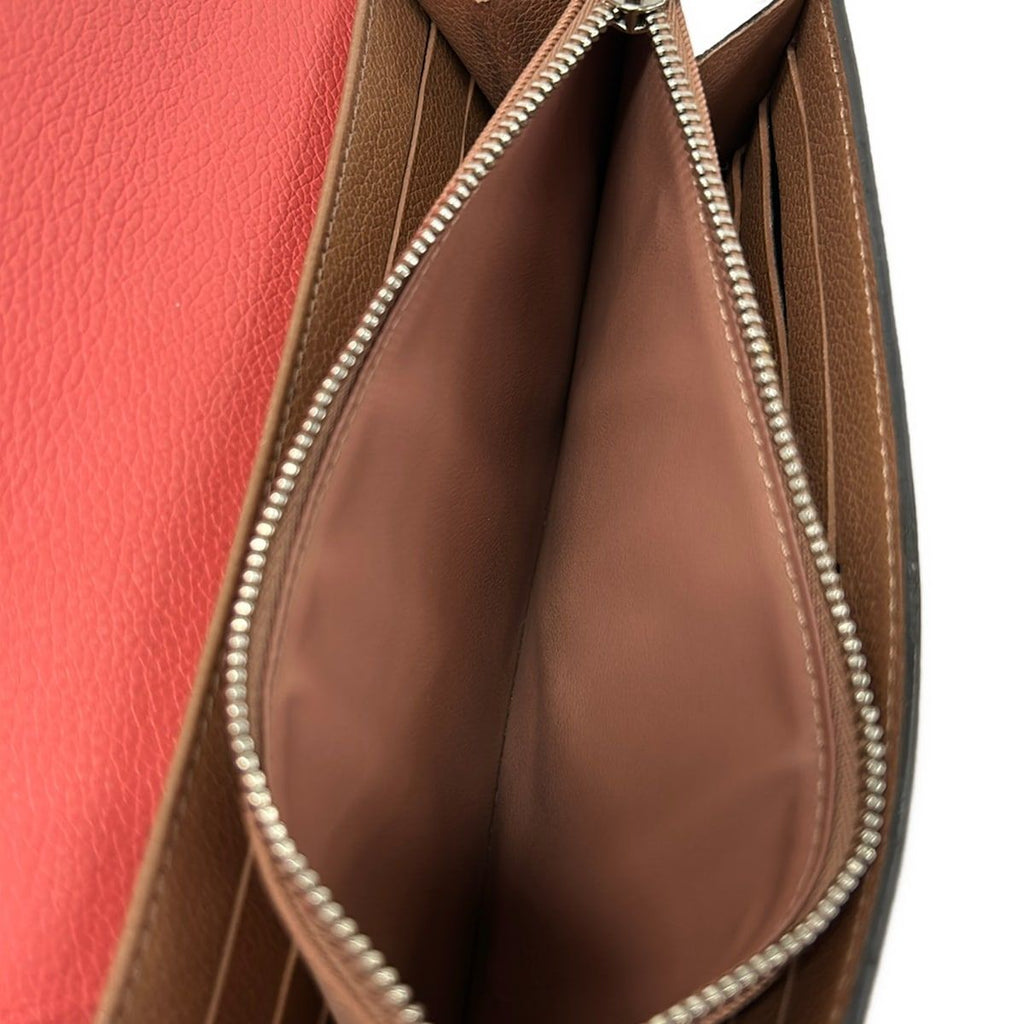 Louis Vuitton Wallet Lockme Portefeuille II Blossom Leather Cowhide — view 5