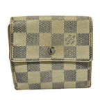 Louis Vuitton Snap Wallet Damier Portefeuille Elise Azur