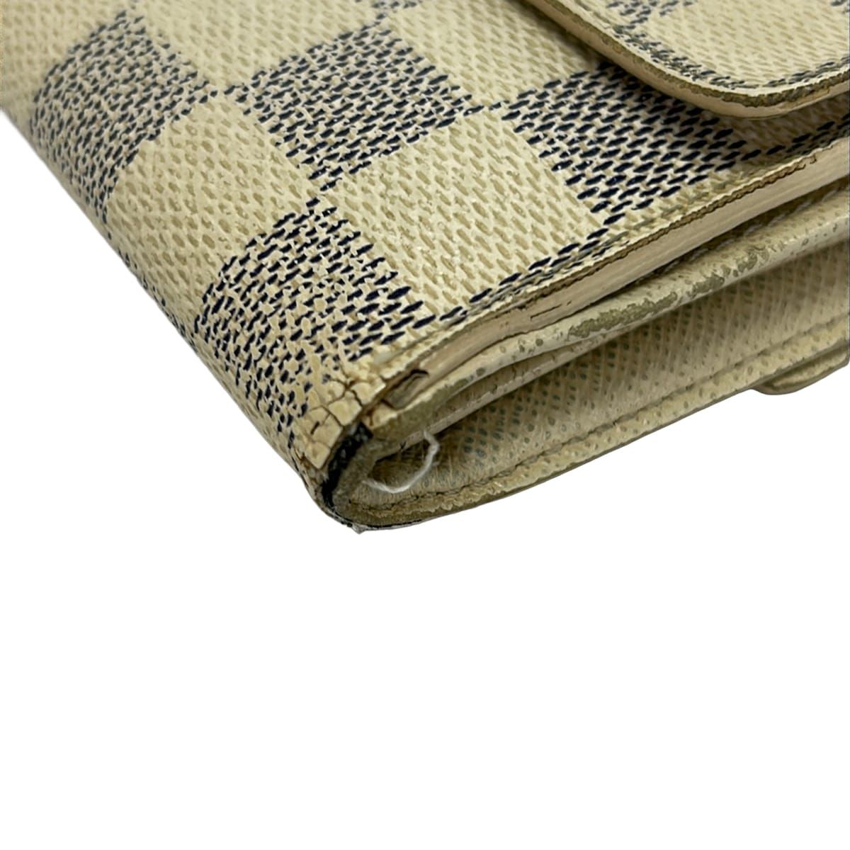 Louis Vuitton Snap Wallet Damier Portefeuille Elise Azur — view 6