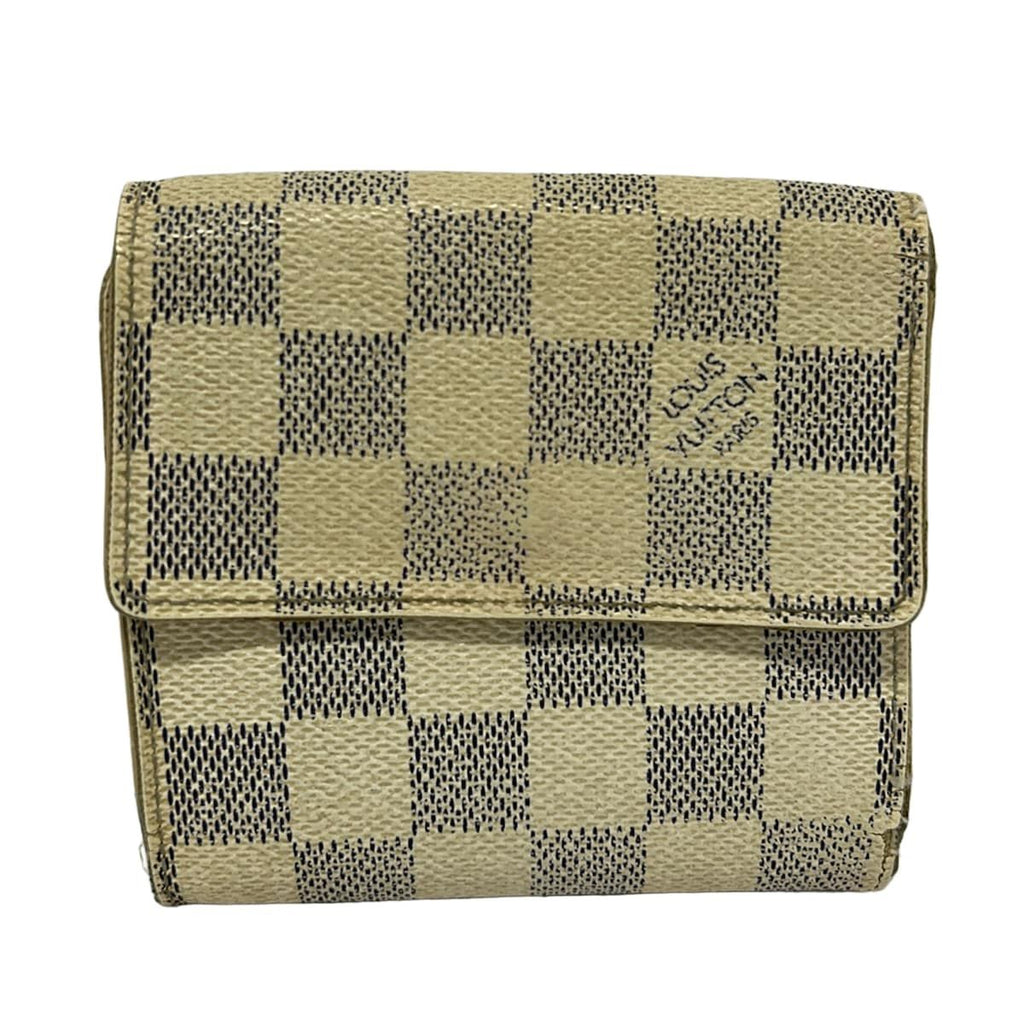 Louis Vuitton Snap Wallet Damier Portefeuille Elise Azur — view 2