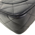 Chanel Shoulder Bag Quilted Black — view 8