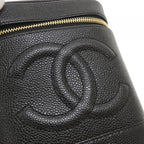 Chanel Vintage Bag Handbag Black — view 4