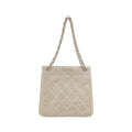 Chanel Vintage Bag Handbag Beige