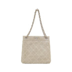 Chanel Vintage Bag Handbag Beige