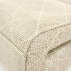 Chanel Vintage Bag Handbag Beige — view 3