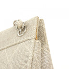 Chanel Vintage Bag Handbag Beige — view 6