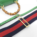 Gucci Bamboo Bag Handbag Green — view 6