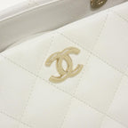Chanel Bag Handbag White — view 4