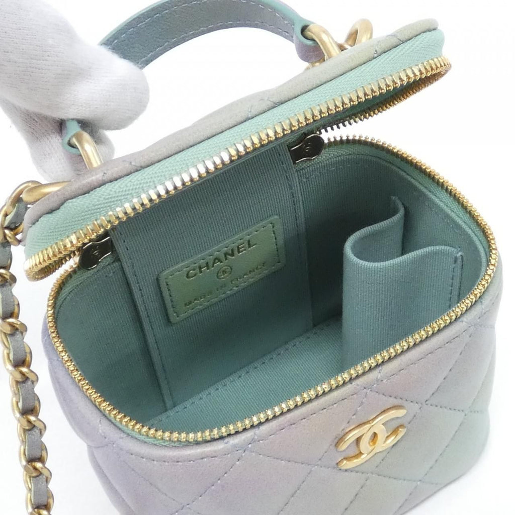 Chanel Bag Handbag Green — view 7