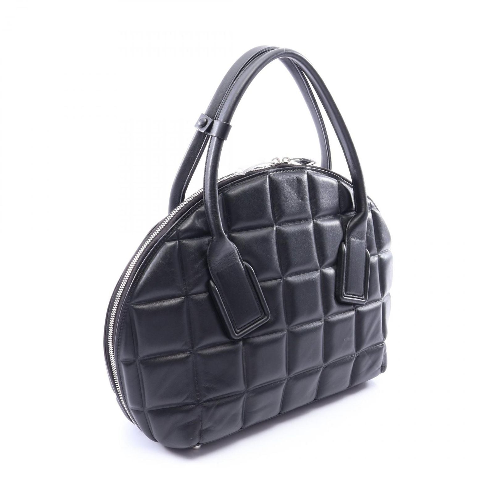 Bottega Veneta Handbag the Swoop Medium 2-Way Black Leather — view 2