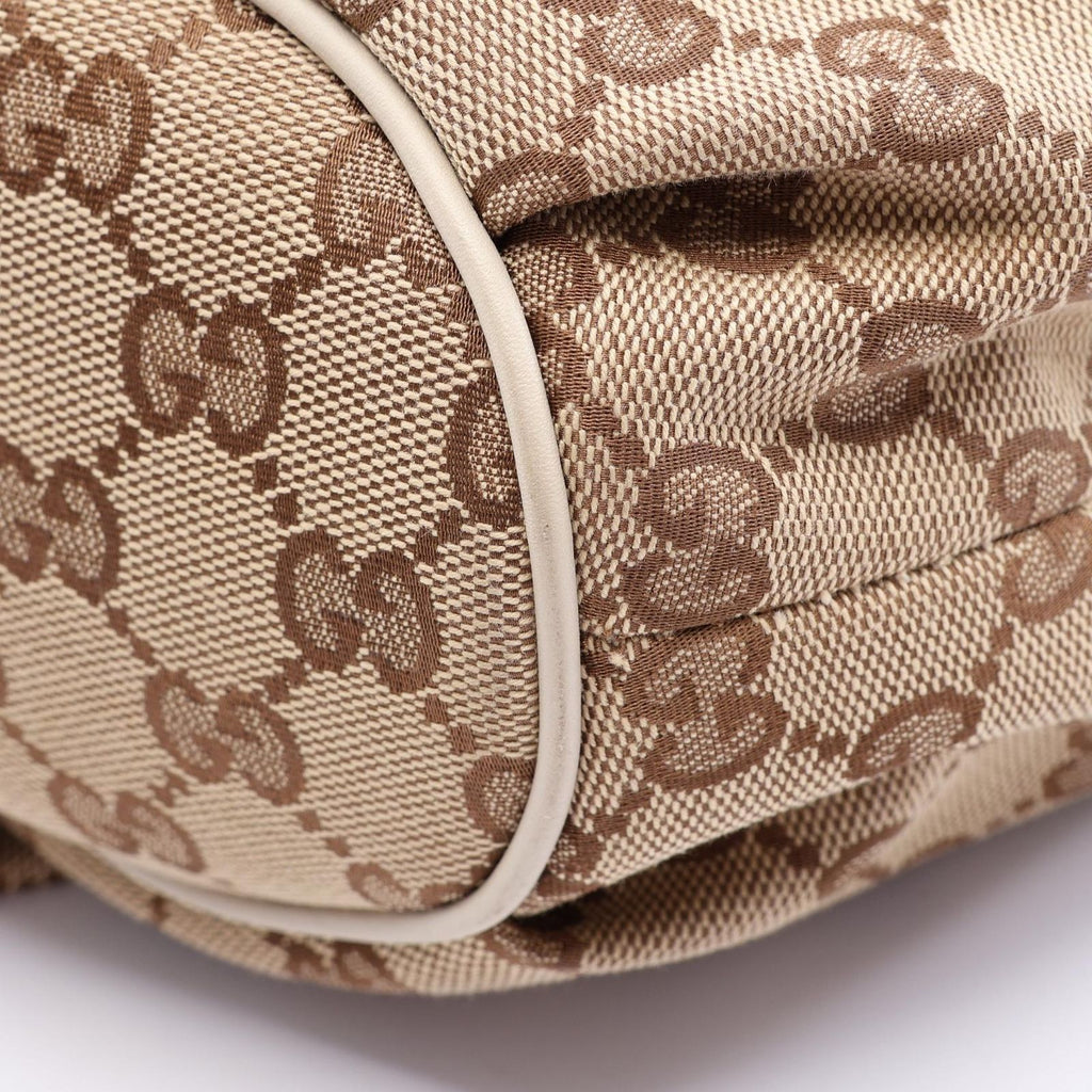 Gucci Shoulder Bag GG Canvas Beige Ivory — view 6