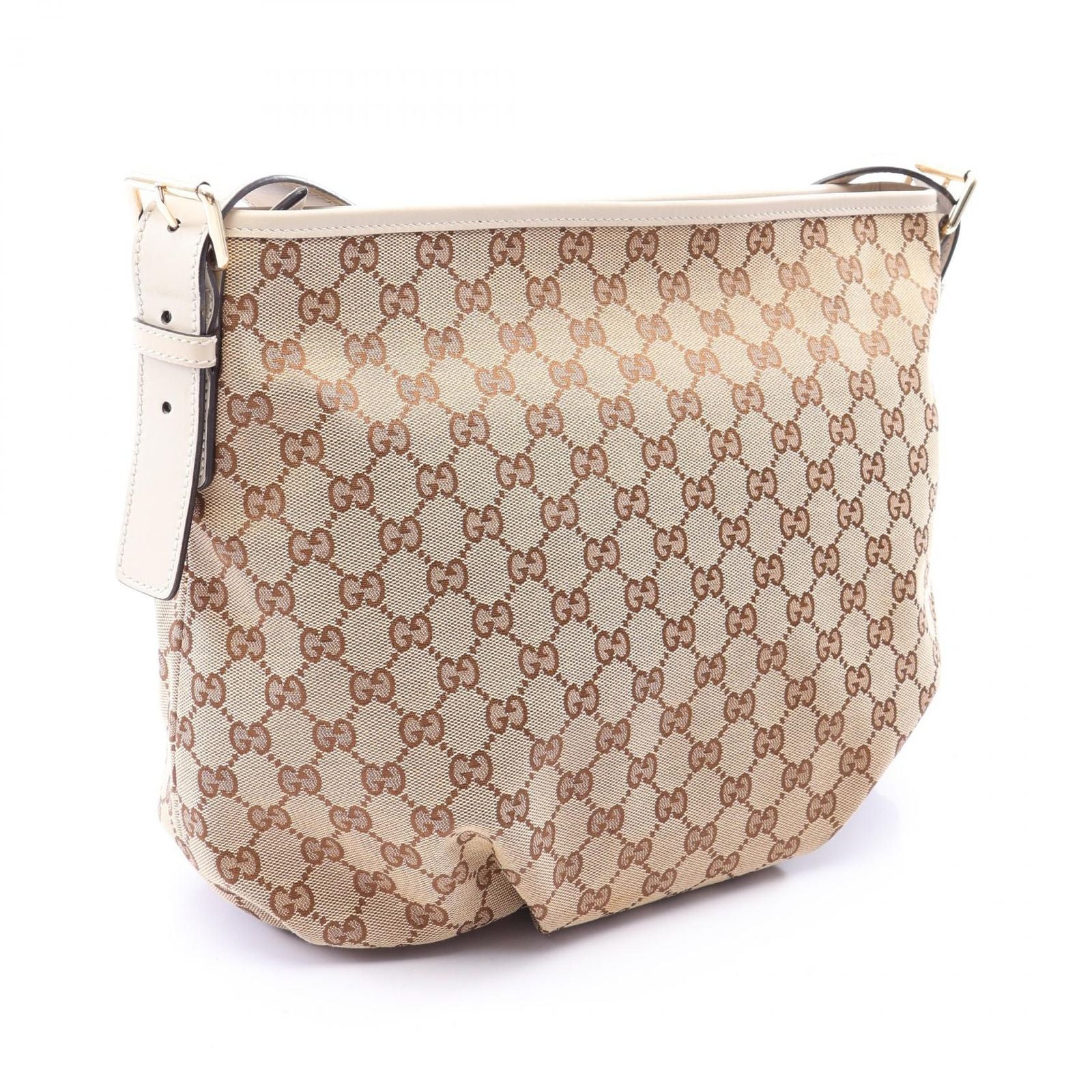 Gucci Shoulder Bag GG Canvas Beige Ivory — view 2