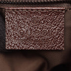 Gucci Tote Bag GG Canvas Webbing Line Diaper Beige Dark Brown — view 4