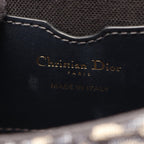 Dior Shoulder Bag Bobby Medium Oblique Navy Canvas Leather — view 4