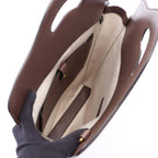Gucci Tote GG Supreme 2-Way Beige Brown Leather Handbag — view 3