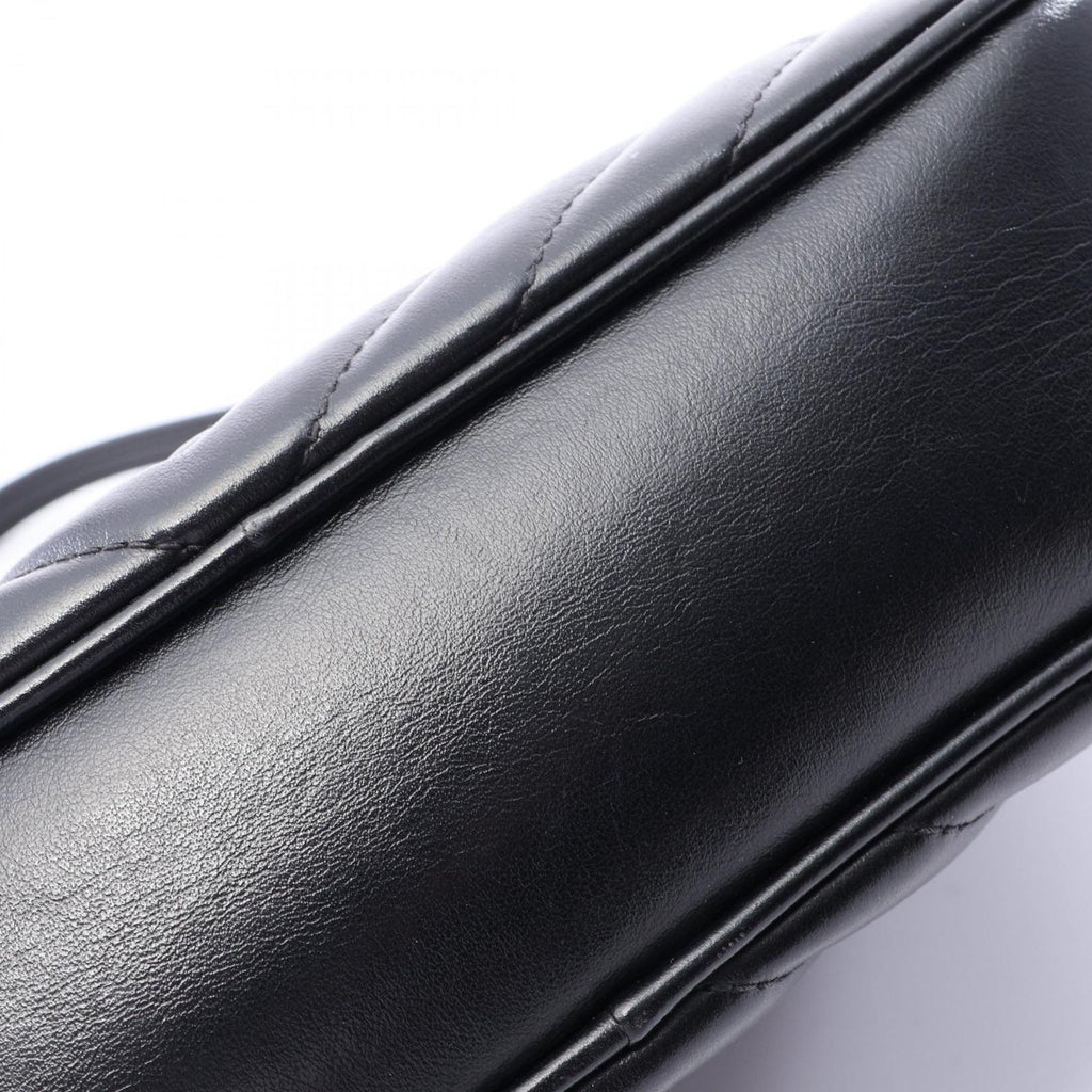 Saint Laurent Paris Shoulder Bag Lou Black Leather Monogram — view 7