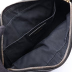 Saint Laurent Paris Shoulder Bag Lou Black Leather Monogram — view 5