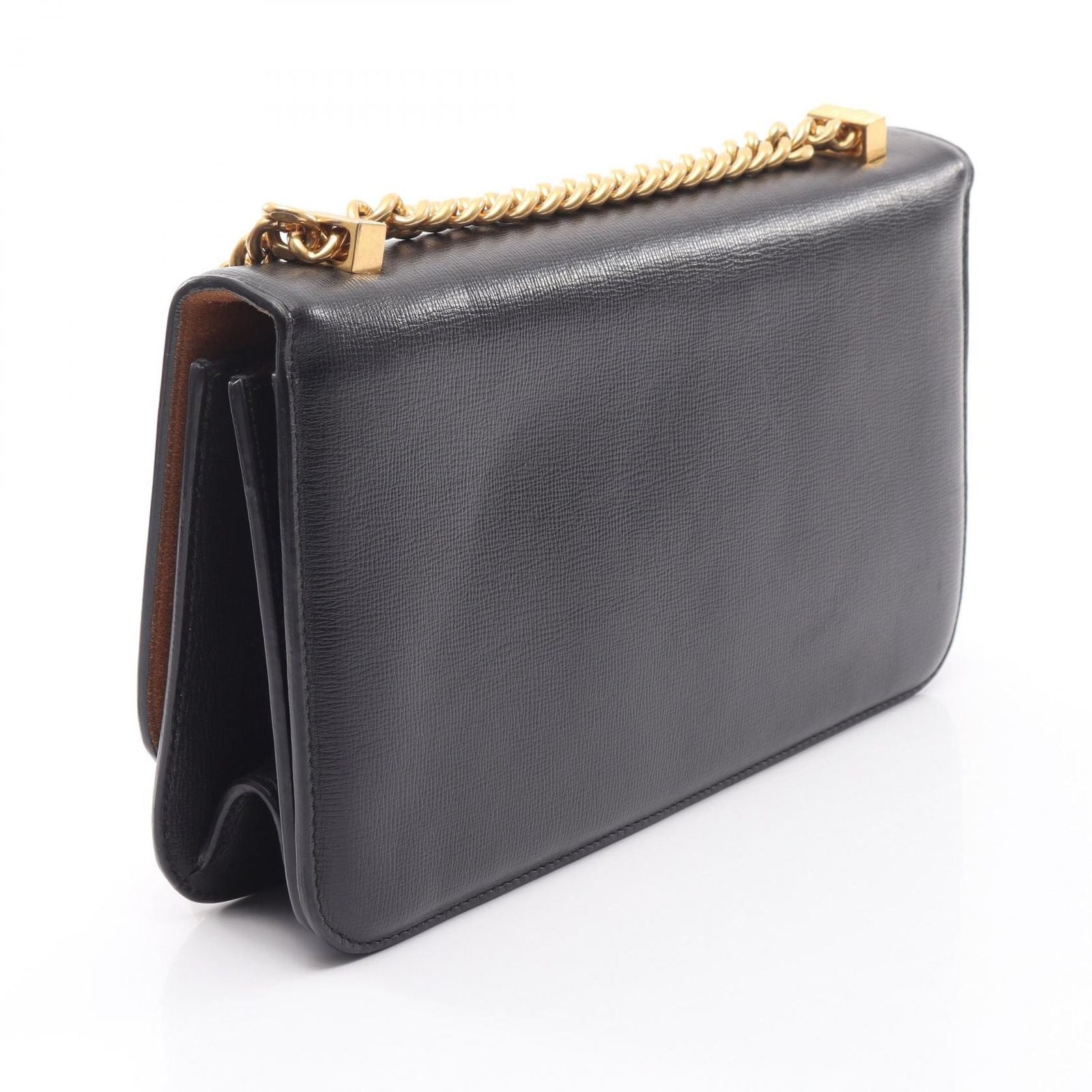 Bottega Veneta Shoulder Bag the Classic Black Leather — view 2