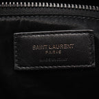 Saint Laurent Paris Tote Bag Wide Puffer Black Nylon — view 4
