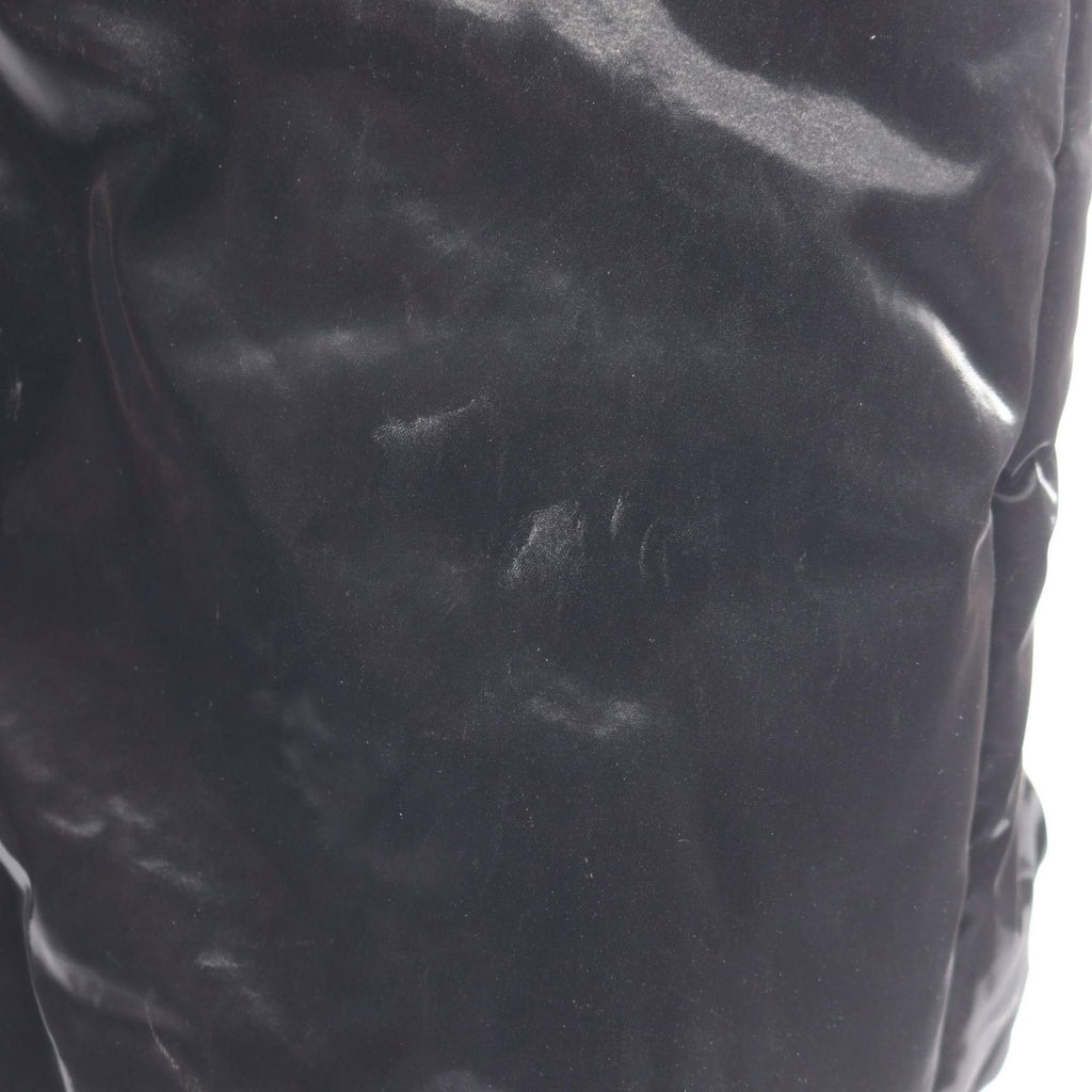 Saint Laurent Paris Tote Bag Wide Puffer Black Nylon — view 7