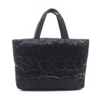 Saint Laurent Paris Tote Bag Wide Puffer Black Nylon