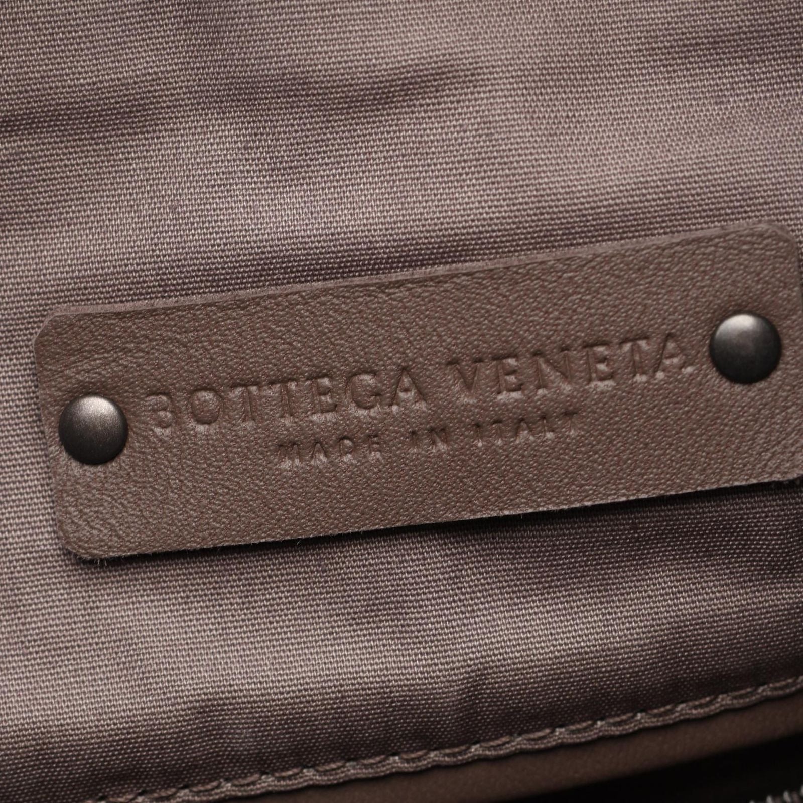 Bottega Veneta Backpack Intrecciato Brown Leather — view 4